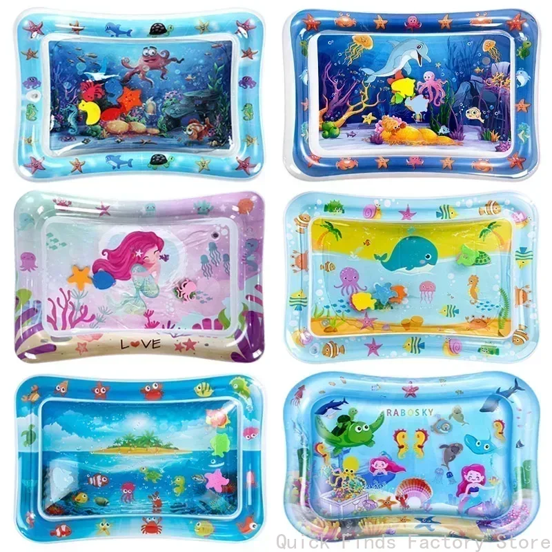 Kids Education Activities - Baby Water Play Mat Inflatable Cushion