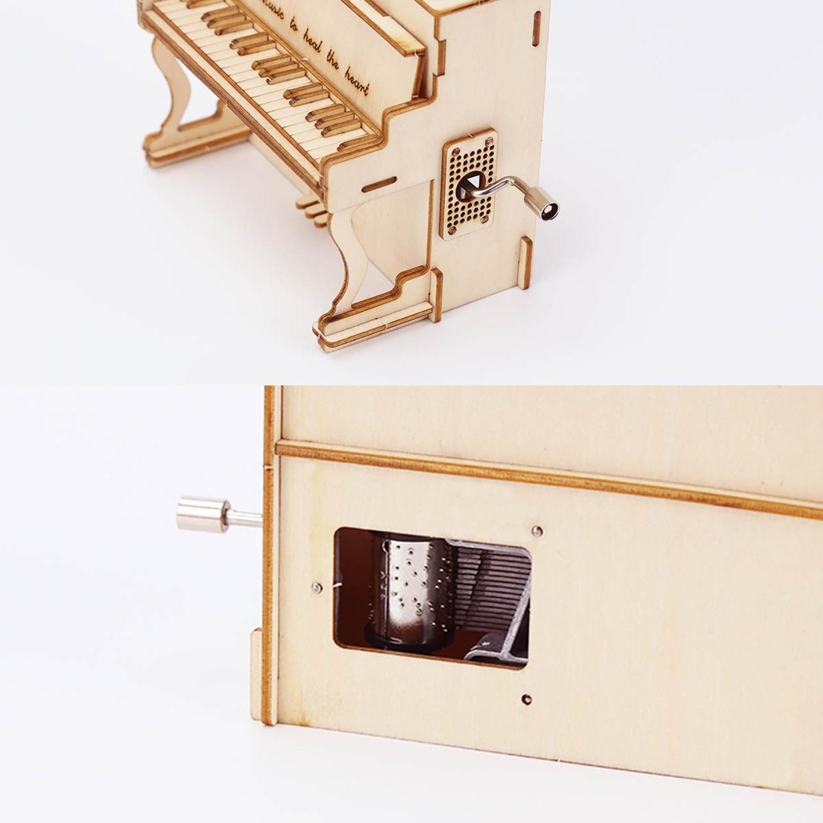 DIY Wooden Piano Music Box Puz - Kids Education Rhymes ulasan dan harga
