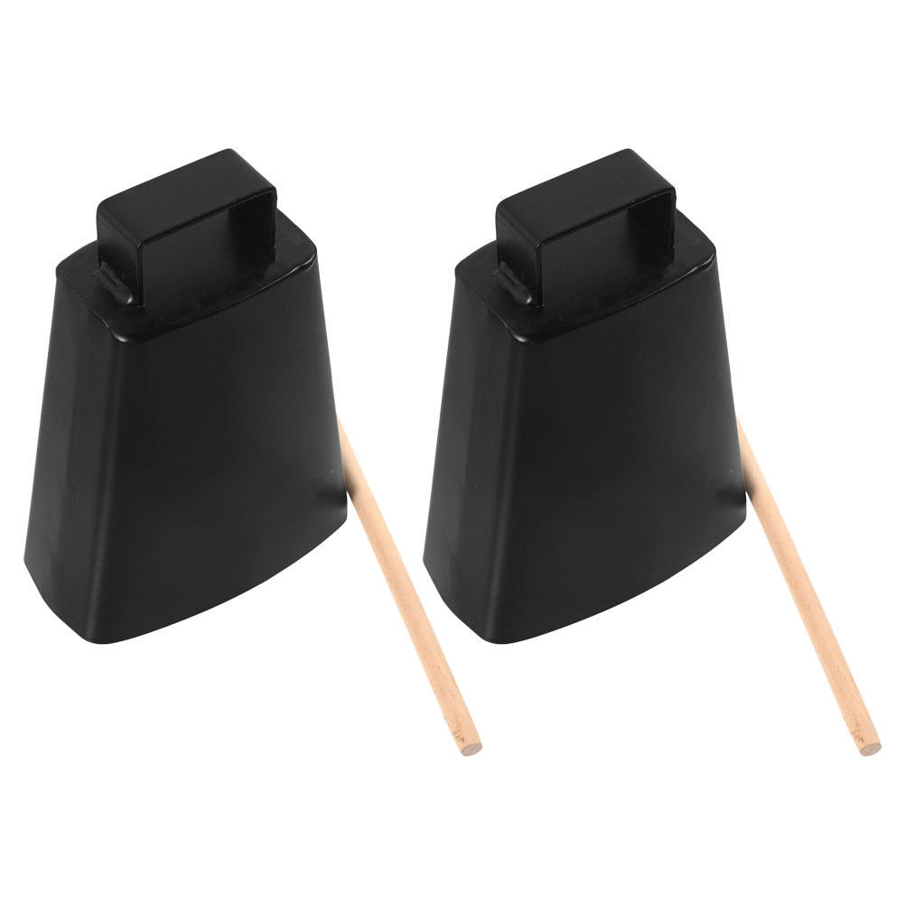 2 Sets Metal Cowbell Handheld  - Kids Education Activities ulasan dan harga