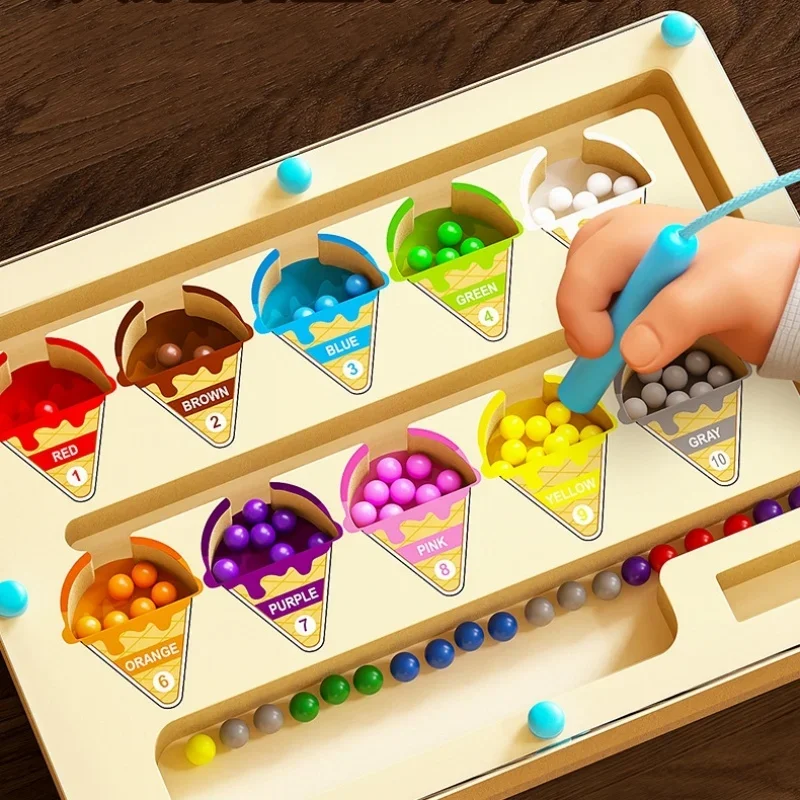 Ice Cream Magnetic Color and N - Kids Education Number ulasan dan harga